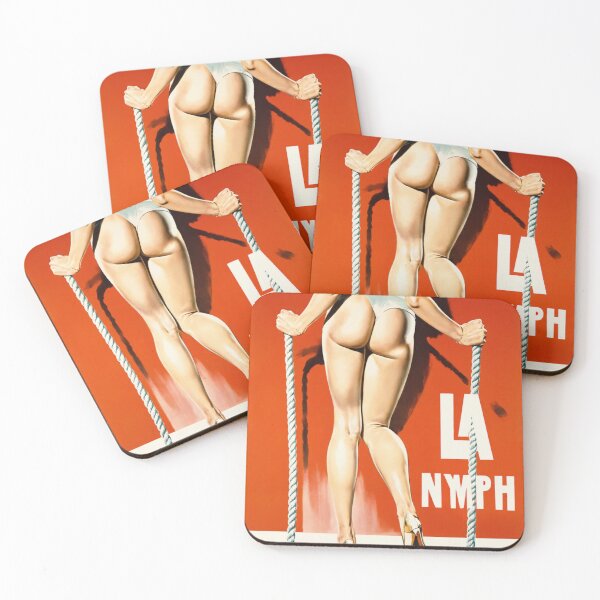 Item preview, 1950s Film Poster Art AI Imitation "LA NYMPH" designed and sold by NickWhittleArt.