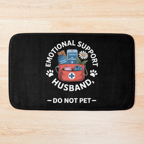 Item preview, Emotional Support Husband designed and sold by TorjeARTStore.