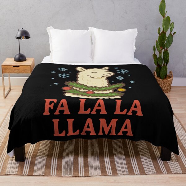 Item preview, Funny Fa La La Llama Christmas Holiday Design designed and sold by LuminOrb.