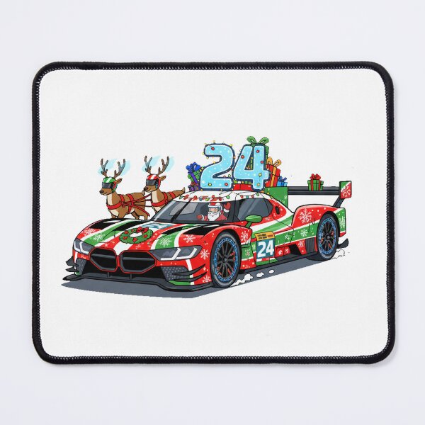 Item preview, Cartoon Red Race Car for Christmas designed and sold by MrRares21.