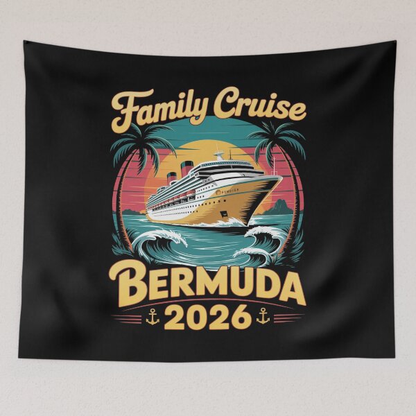 Item preview, Family Cruise Bermuda 2026 Summer Break Vacation Trips designed and sold by TorjeARTStore.