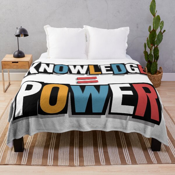 Item preview, Knowledge = Power – Ransom Letter Collage Typography designed and sold by JPees.