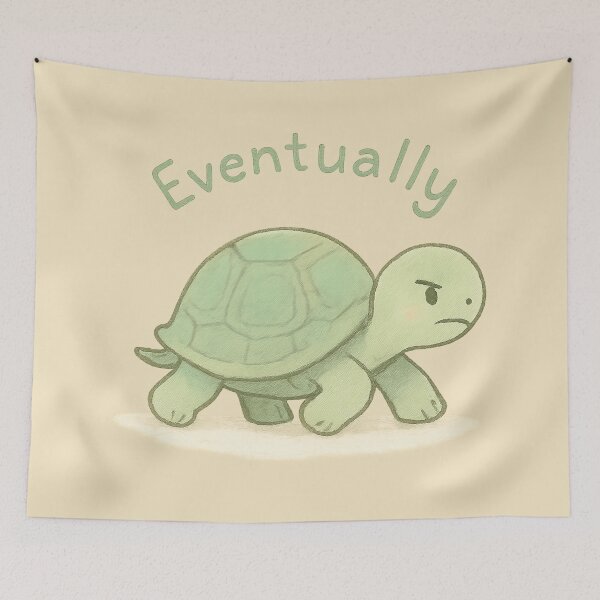 Item preview, Eventually: Determined Turtle designed and sold by ChirpInc.