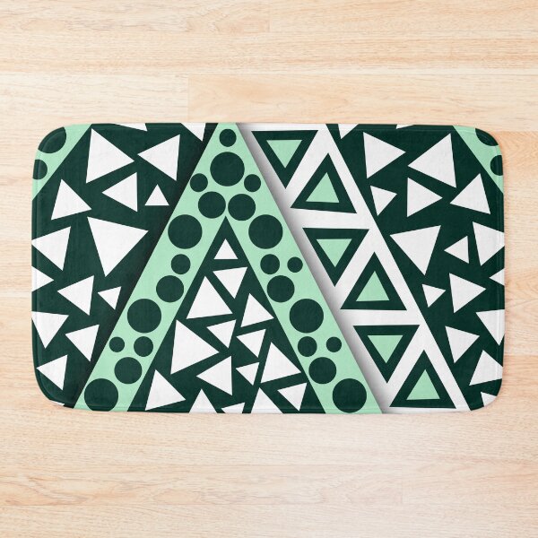 Item preview,  "Green Grid Dreams" designed and sold by MayaMaliStudio.