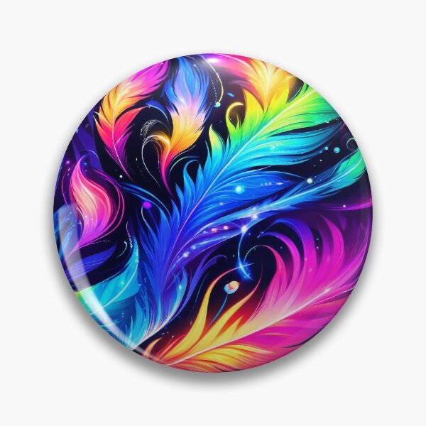 Item preview, Spectrum Feathers – Celestial Drift designed and sold by WheelieGdArt.