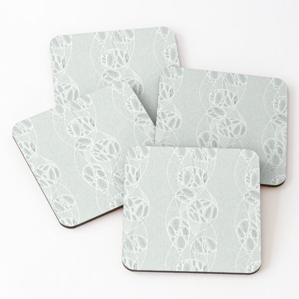 Item preview, Go with the Flow - White frost/ Medium designed and sold by Carina Parry Studios.