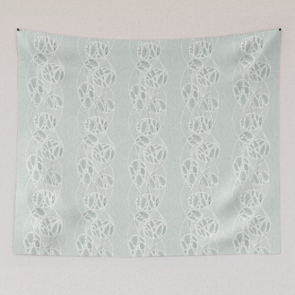 Item preview, Go with the Flow - White frost/ Medium designed and sold by Carina Parry Studios.