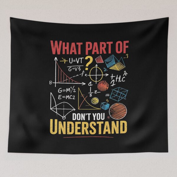 Item preview, What Part Of Don't You Understand Math Teacher Mathematics4  designed and sold by Belkisallen.