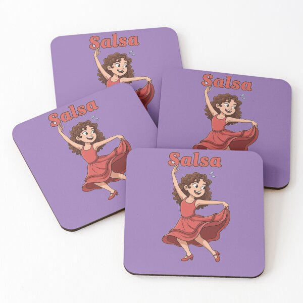 Item preview, Energetic Salsa Dancer in Red Dress designed and sold by DroolWorthyUS.