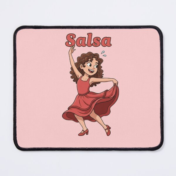Item preview, Energetic Salsa Dancer in Red Dress designed and sold by DroolWorthyUS.