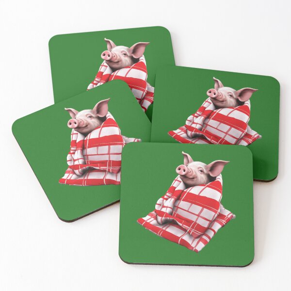 Item preview, Funny Festive Pigs in Blankets Christmas Animal Lover Holiday 4 designed and sold by taiche.
