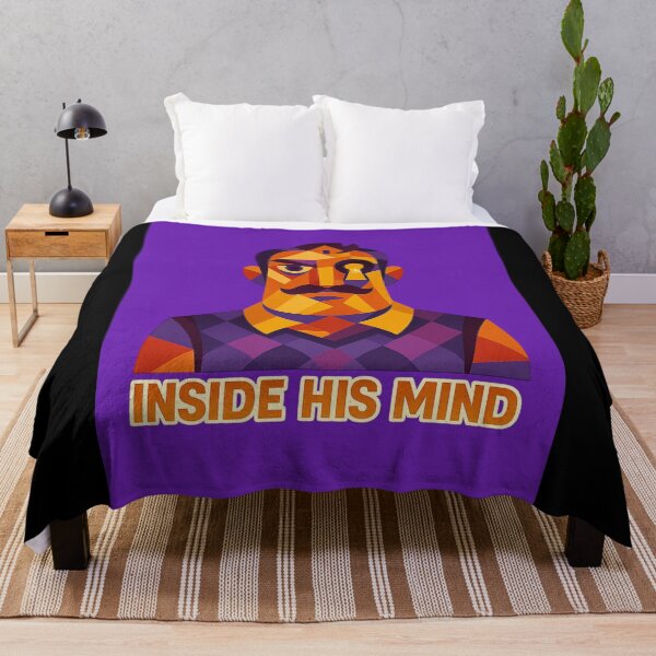 Item preview, Inside His Mind – Abstract Hello Neighbor Fan Art designed and sold by Owlic.artwear.