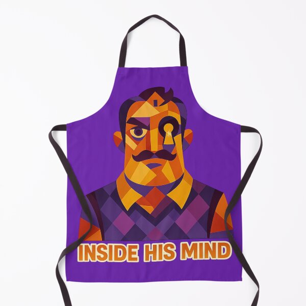 Item preview, Inside His Mind – Abstract Hello Neighbor Fan Art designed and sold by Owlic.artwear.