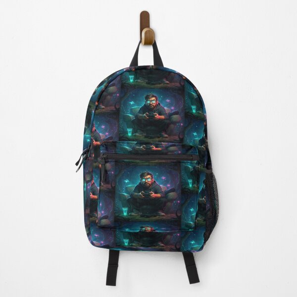 Item preview, Lost in the Game – Neon Fantasy Gamer Artwork designed and sold by A2JRetro.