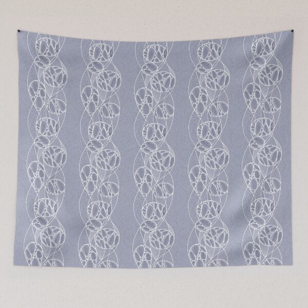 Item preview, Go with the Flow - Periwinkle Haze/ Medium designed and sold by Carina Parry Studios.