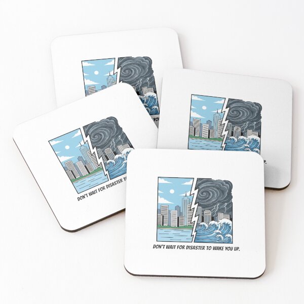 Item preview, Climate Split: Before and After Disaster designed and sold by WildLeafDigital.