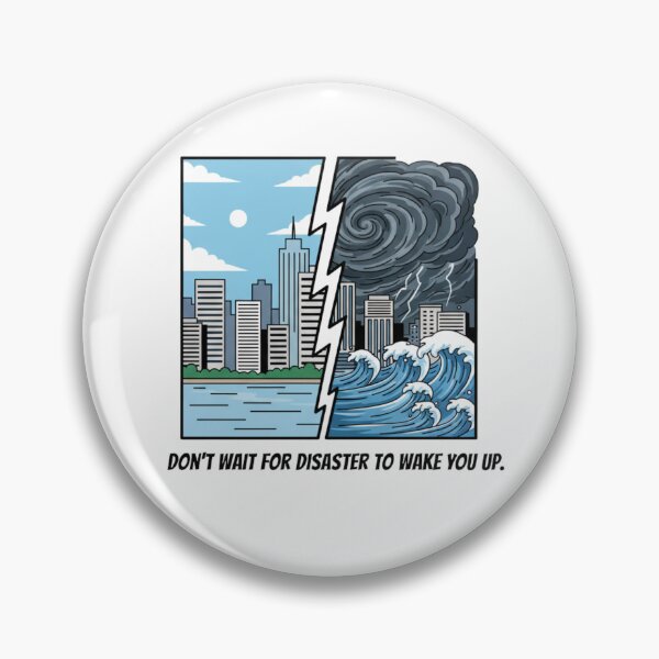 Item preview, Climate Split: Before and After Disaster designed and sold by WildLeafDigital.