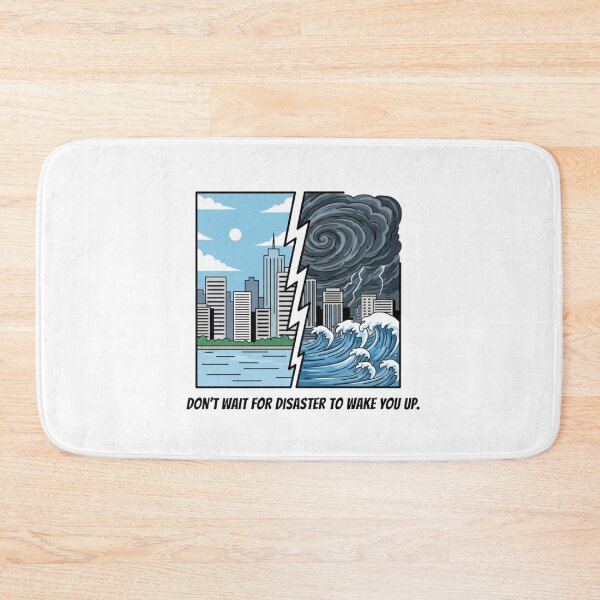 Item preview, Climate Split: Before and After Disaster designed and sold by WildLeafDigital.