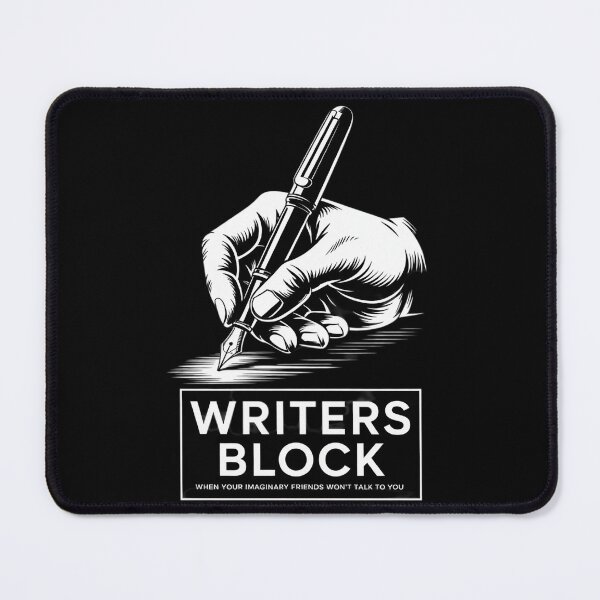 Item preview, Writers Block Author Novelist Editor Wordsmith Writing Book  designed and sold by Belkisallen.