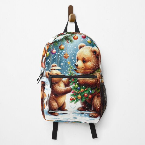 Item preview, Bear Family Christmas – Decorating the Tree Together designed and sold by AmetistLight.
