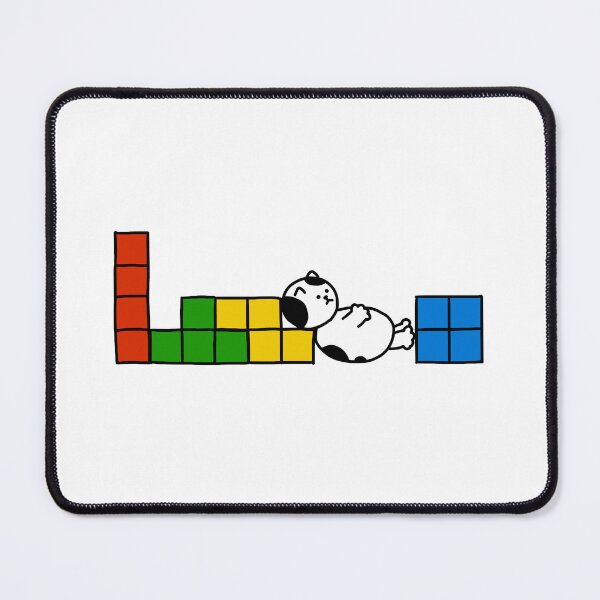 Item preview, a Cat in the tetris designed and sold by superbaechoo.