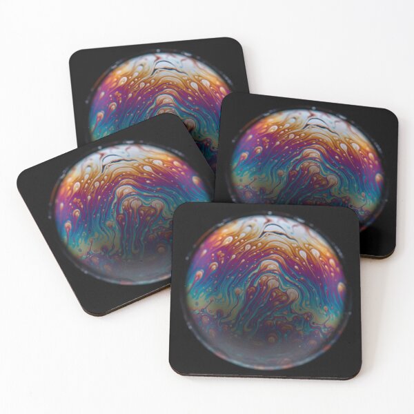 Item preview, Macro Photograph of an Iridescent Soap Bubble designed and sold by homydesign.