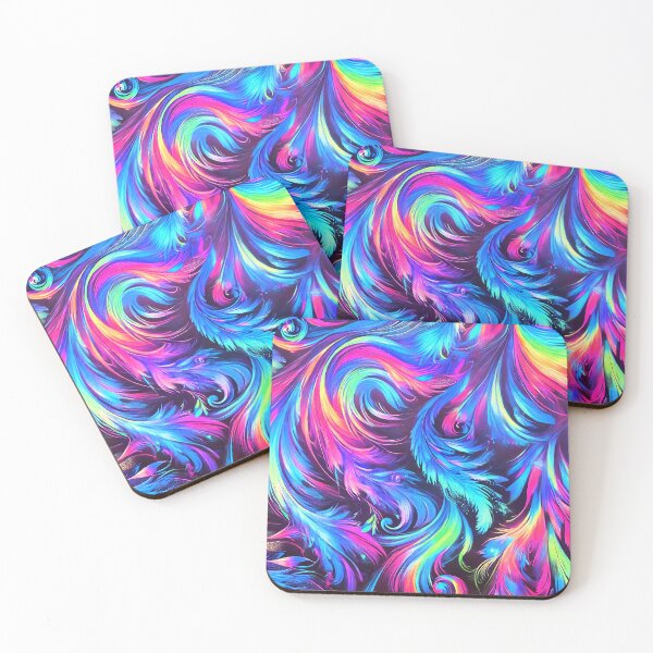 Item preview, Spectrum Feathers – Winds of Radiance designed and sold by WheelieGdArt.