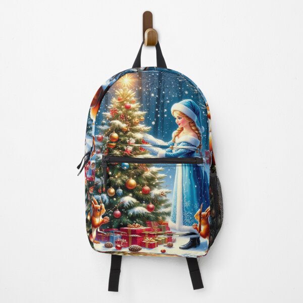 Item preview, Snow Maiden and Christmas Squirrels – Winter Forest Magic designed and sold by AmetistLight.