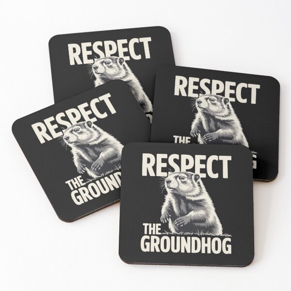 Item preview, Groundhog Day Respect The Groundhog Ground Hog Day designed and sold by Bandikonsalez.