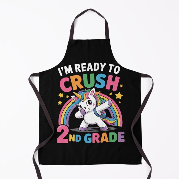 Item preview, Back To School Unicorn I'm Ready To Crush 2nd Grade Girls  designed and sold by THagBlue.