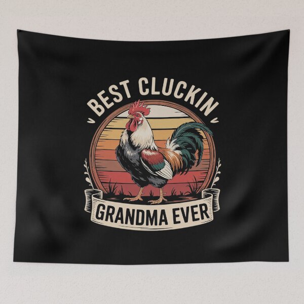 Item preview, Best Cluckin Grandma Chicken Grandma Poultry Farmer  designed and sold by THagBlue.