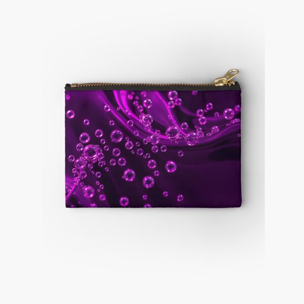 Item preview, Bright bubbles floating in dark magenta liquid designed and sold by homydesign.