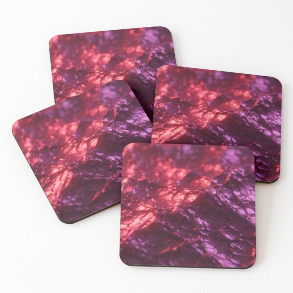 Item preview, Macro view of iridescent reptile scales designed and sold by homydesign.