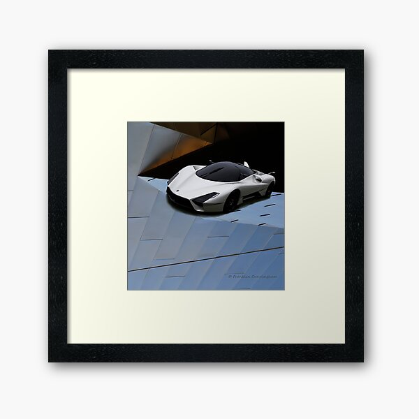 Super Car Art #12 Future Cars Framed Art Print