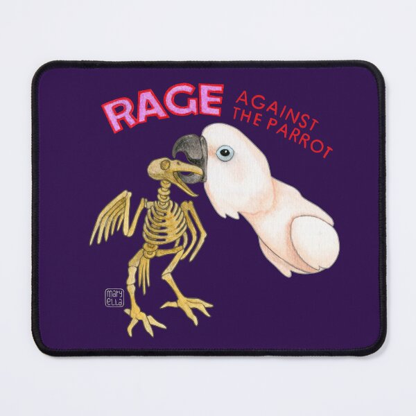 Item preview, Rage against the parrot designed and sold by MaryellaArt.