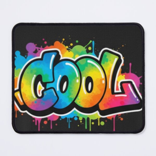 Item preview, COOL" Graffiti Splash Vibrant Cool Bubble Text. Graffiti "COOL" Design. designed and sold by ZyVoAli.
