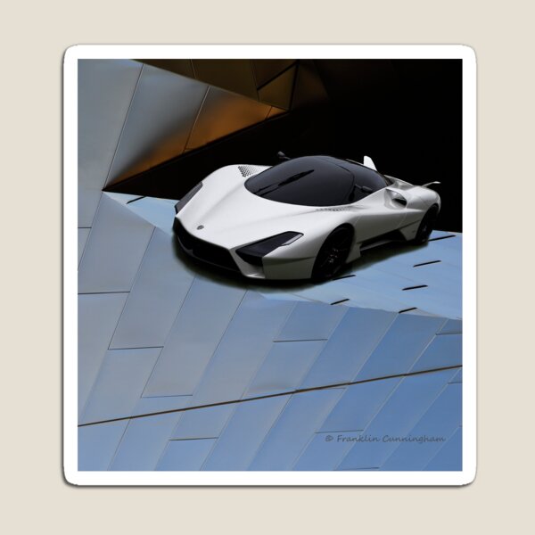 Super Car Art #12 Future Cars Magnet