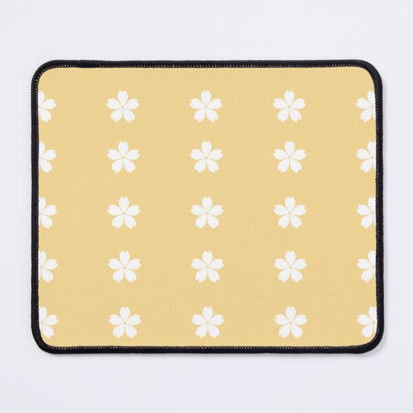 Item preview, Yellow floral print design designed and sold by CanvasCharmHub.