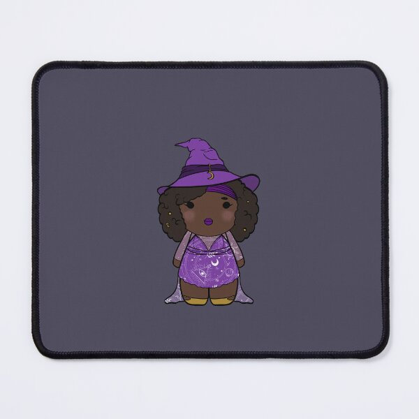 Item preview, Starlit Spells — A Cosmic Chibi Witch  designed and sold by TheFoxandCauldron.
