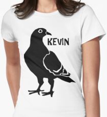 Kevin the Pigeon Women's Fitted T-Shirt