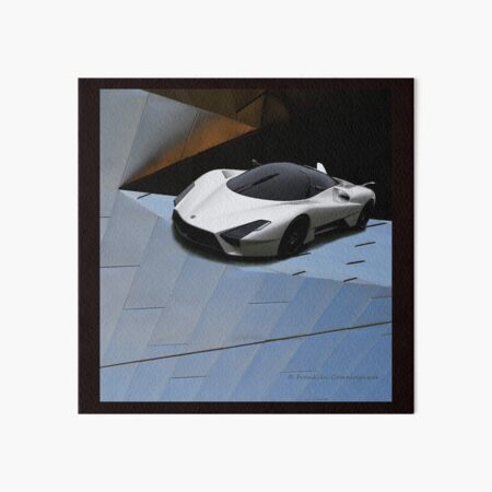 Super Car Art #12 Future Cars Art Board Print