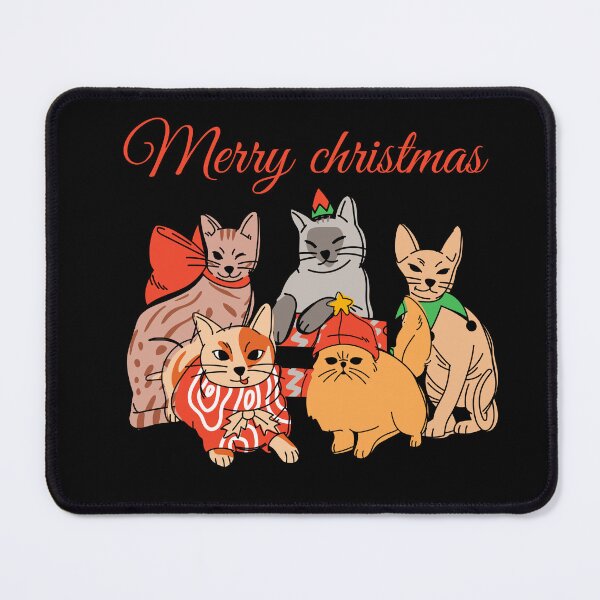 Item preview, Merry Christmas Cat Squad designed and sold by Aminesnip.