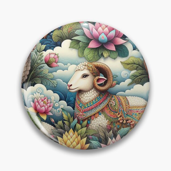 Item preview, Serene Sheep in the Land of Smiles designed and sold by Vanich-Panich.