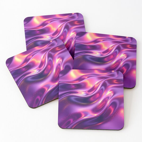 Item preview, Iridescent Pink and Purple Fabric designed and sold by homydesign.