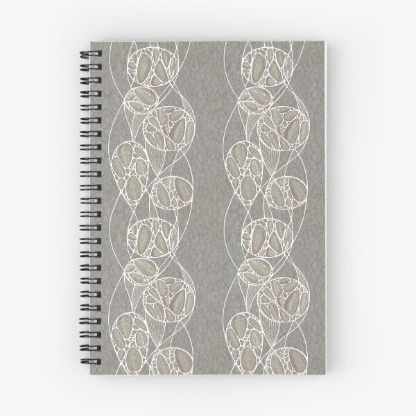 Item preview, Go with the Flow - Pale Greige Plume/ Medium designed and sold by Carina Parry Studios.