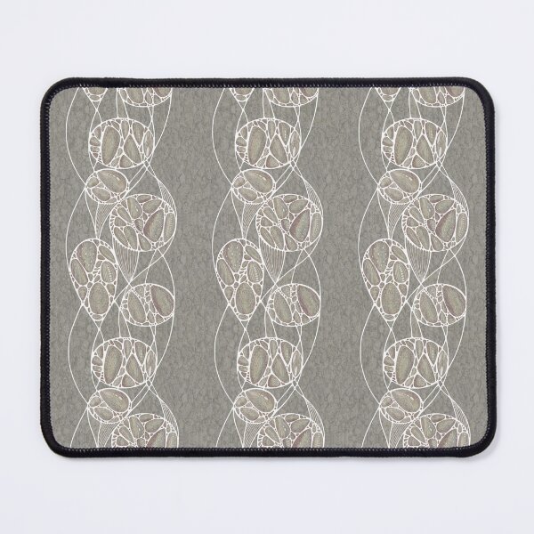 Item preview, Go with the Flow - Pale Greige Plume/ Medium designed and sold by Carina Parry Studios.