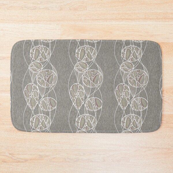 Item preview, Go with the Flow - Pale Greige Plume/ Medium designed and sold by Carina Parry Studios.