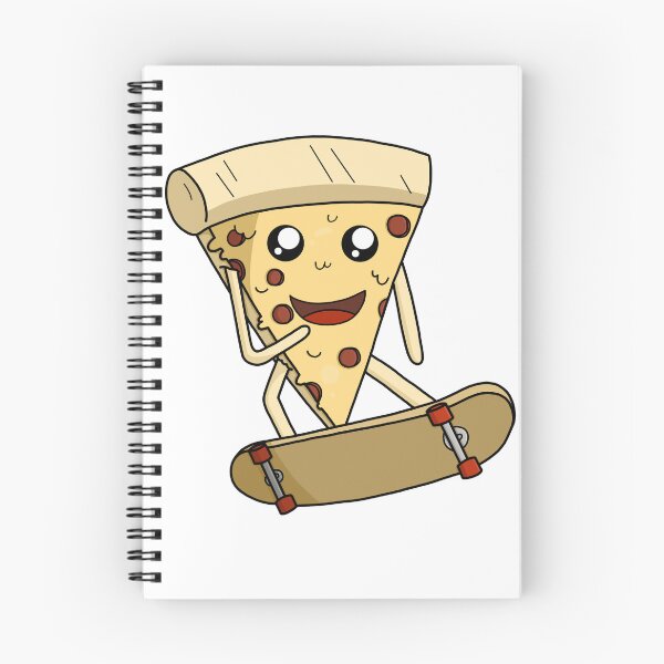 Item preview, Pizza Skateboard Cartoon designed and sold by GREENZ0NE.