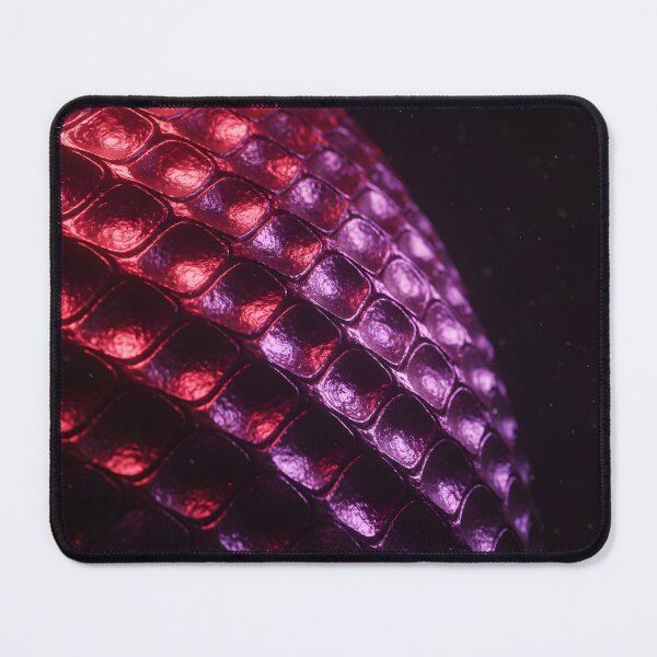 Item preview, A macro view of scaly, metallic dragon skin designed and sold by homydesign.