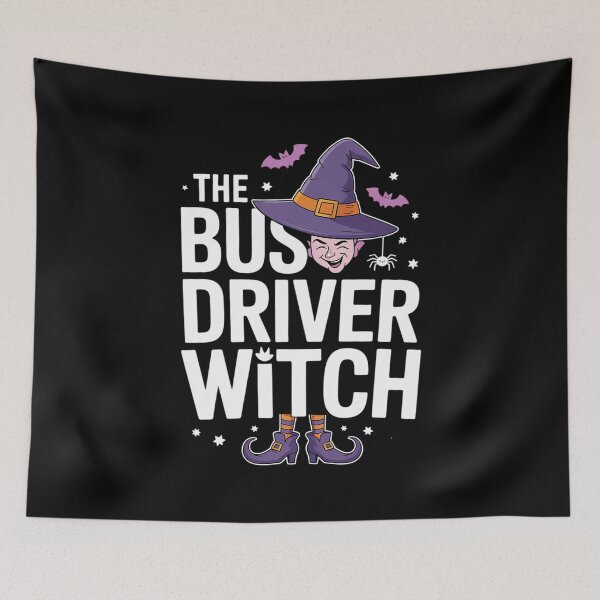 Item preview, Bus Driver Halloween Witch Matching Costume designed and sold by THagBlue.